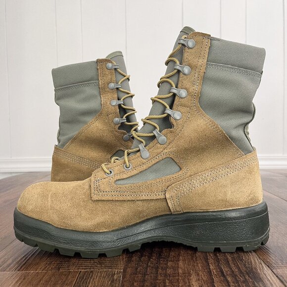 Belleville Combat Boot AFTW 16-D-1023 Goretex Vibram Safe Fly USA Made Size 10.5 - Picture 6 of 15